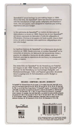 Zestaw do kaligrafii nr 20 General Purpose - Speedball - 8 szt.