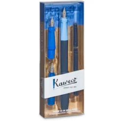 Zestaw do kaligrafii Perkeo - Kaweco - niebieski, 6 szt.