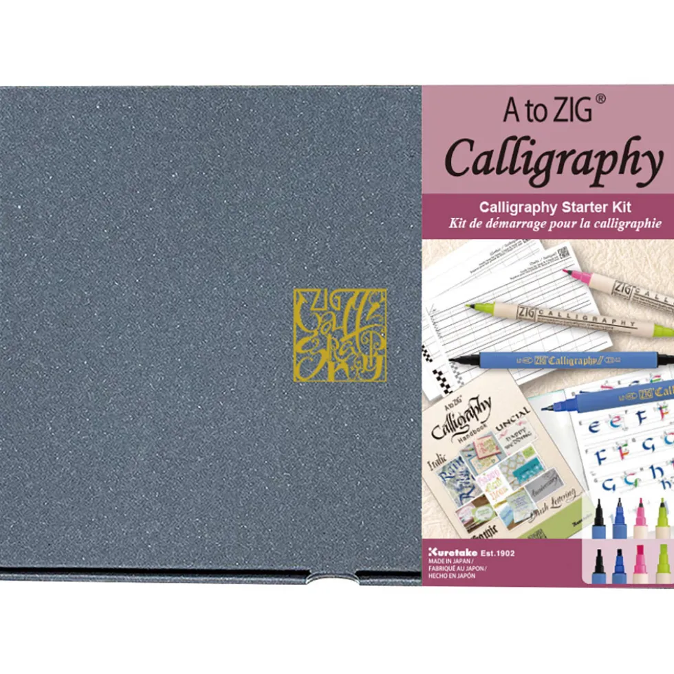 Zestaw do kaligrafii Zig Calligraphy Starter Set - Kuretake - 5 szt.