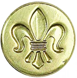 Zestaw do lakowania Ceramic Mini Seals - Manuscript - Fleur de lys