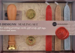 Zestaw do lakowania 3 Designs Sealing Set - Manuscript