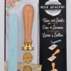 Zestaw do lakowania - Manuscript - Decorative Sealing Set Seasons