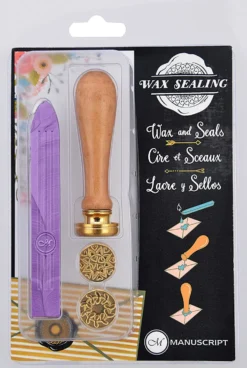 Zestaw do lakowania - Manuscript - Decorative Sealing Set Trends