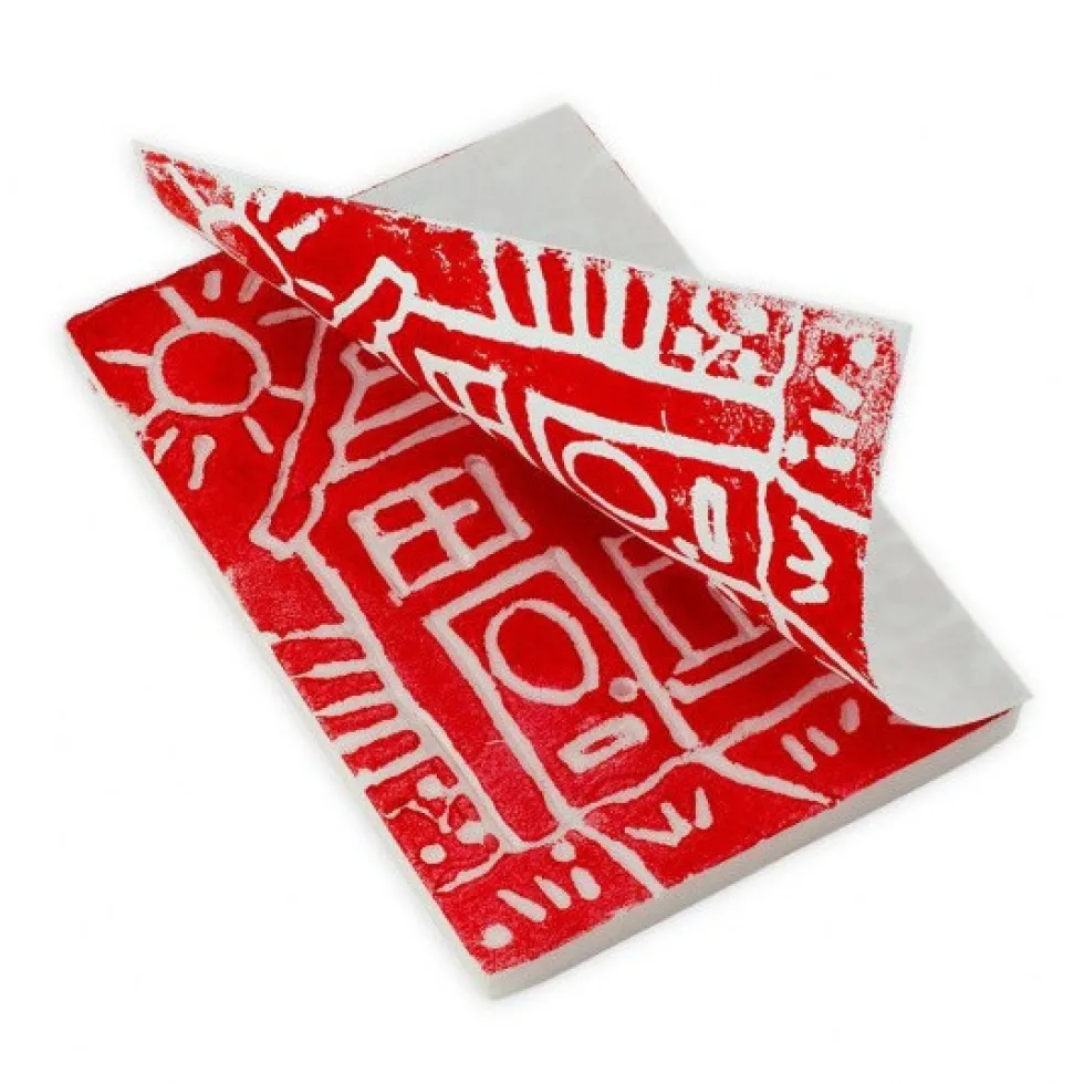 Zestaw do linorytu dla dzieci Block Printing Kit - Essdee - 10 szt.
