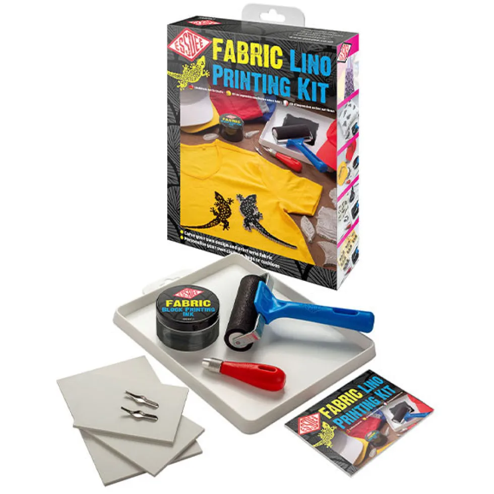 Zestaw do linorytu Fabric Lino Printing Kit - Essdee