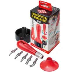 Zestaw do linorytu Lino Cutter & Baren Kit - Essdee - 7 szt.