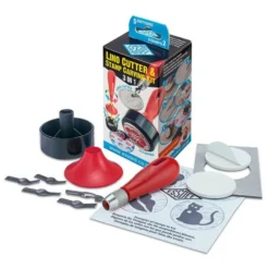 Zestaw do linorytu Lino Cutter & Stamp Carving Kit - Essdee - 10 szt.