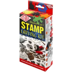 Zestaw do linorytu Stamp Carving Kit - Essdee - 12 szt.