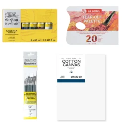 Zestaw do malarstwa akrylowego Acrylic Set - PaperConcept