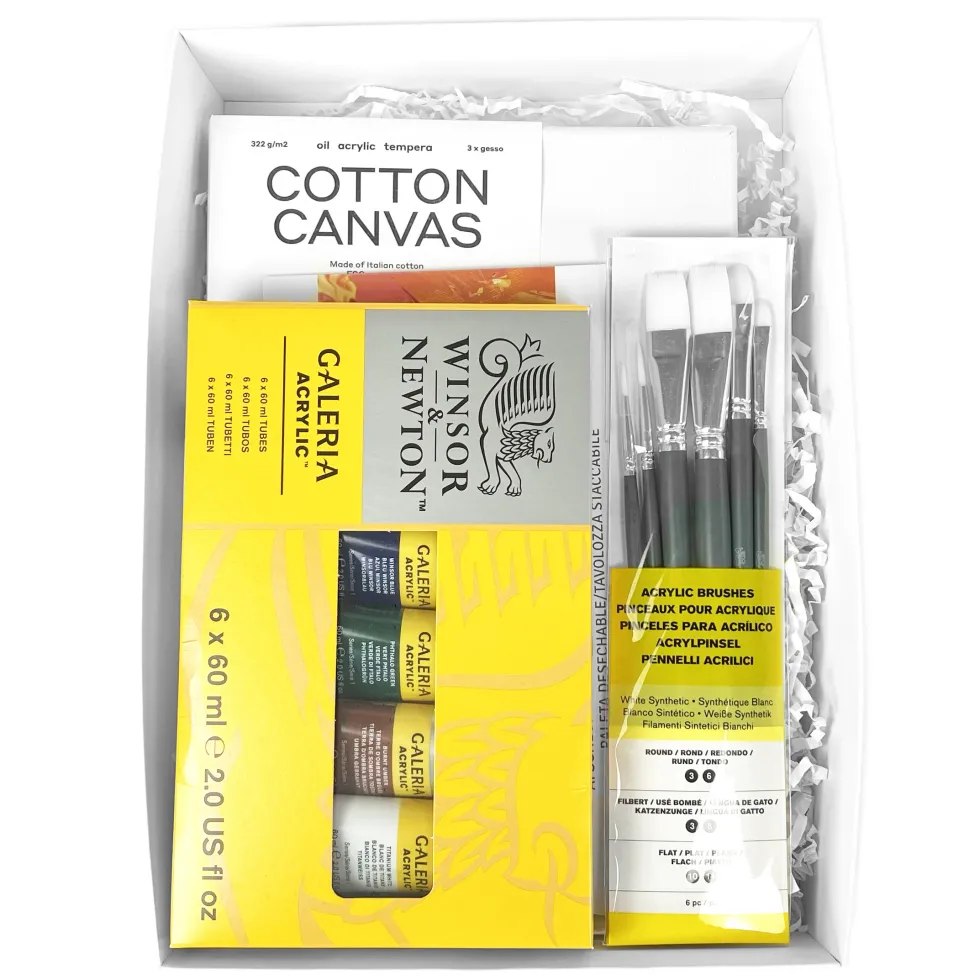 Zestaw do malarstwa akrylowego Acrylic Set - PaperConcept
