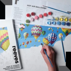 Zestaw do malowania po numerach - Reeves - Balloons