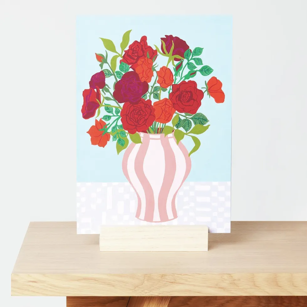 Zestaw do malowania po numerach - Rico Design - Red Roses