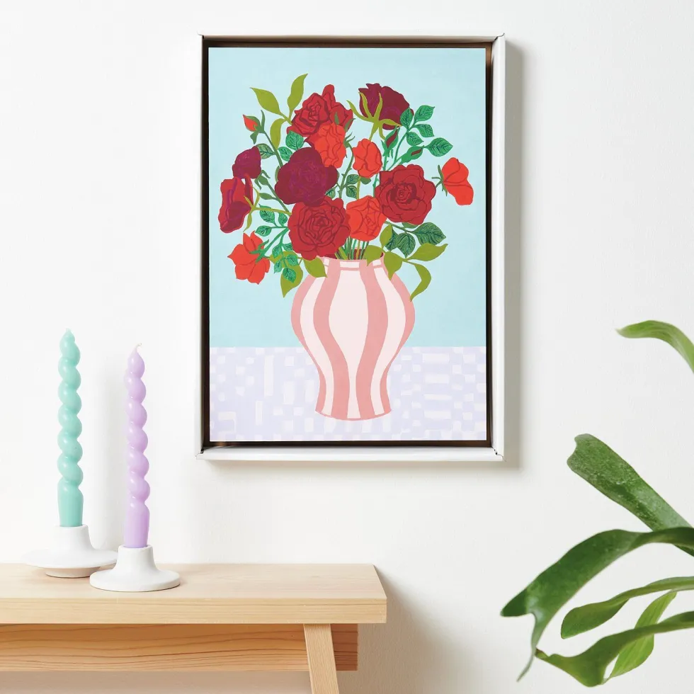 Zestaw do malowania po numerach - Rico Design - Red Roses
