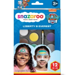 Zestaw do malowania twarzy Liberty i Everest - Snazaroo - 12 szt.