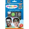 Zestaw do malowania twarzy Rocky i Tracker - Snazaroo - 12 szt.
