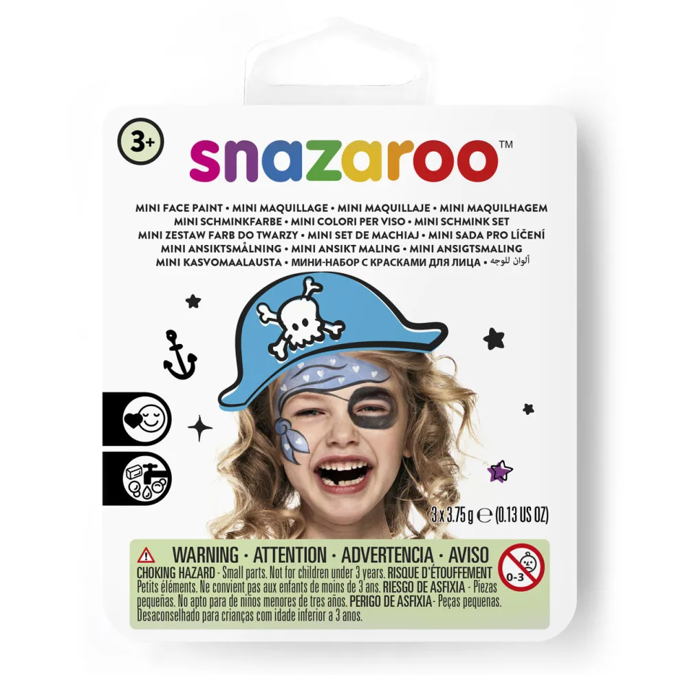 Zestaw do malowania twarzy - Snazaroo - Blue Pirate, Pirat