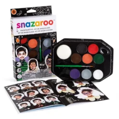 Zestaw do malowania twarzy - Snazaroo - Halloween