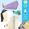 Zestaw do origami - Djeco - Zwierzęta polarne, 24 szt.