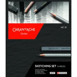 Zestaw do szkicowania Artist Sketching Set - Caran d'Ache - 14 szt.