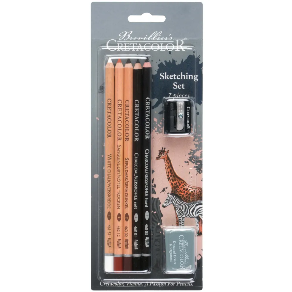 Zestaw do szkicowania Sketching Set - Cretacolor - 7 szt.