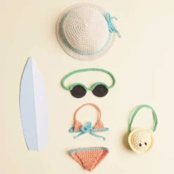 Zestaw do szydełkowania Ricorumi Dollies - Rico Design - Holiday Girlfriends