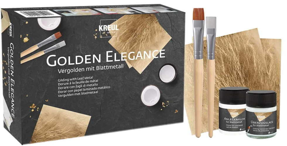 Zestaw do złoceń Golden Elegance - Kreul