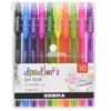 Zestaw długopisów żelowych Doodler'z Fashion & Neon - Zebra - 10 kolorów