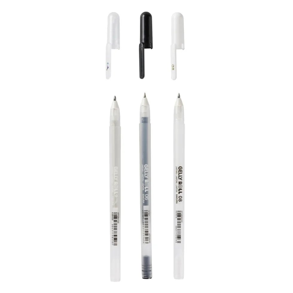 Zestaw długopisów żelowych Gelly Roll Best Basics - Sakura - 3 szt.