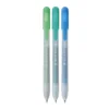 Zestaw długopisów żelowych Gelly Roll Metallic 3D - Sakura - 0,45 mm, 3 szt.