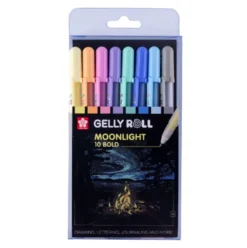 Zestaw długopisów żelowych Gelly Roll Moonlight - Sakura - 8 szt.