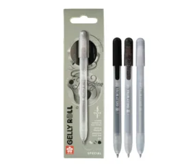 Zestaw długopisów żelowych Gelly Roll Special 3B - Sakura - 0,45 mm, 3 szt.