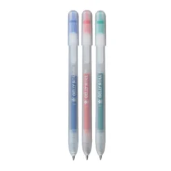 Zestaw długopisów żelowych Gelly Roll Stardust 3A - Sakura - 0,45 mm, 3 szt.