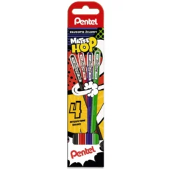 Zestaw długopisów żelowych Mattehop - Pentel - 4 kolory