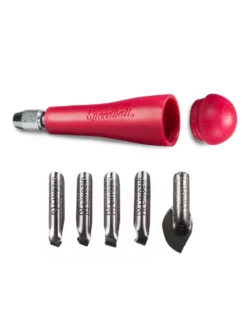 Zestaw dłutek do linorytu Linozip - Speedball - 6 szt.