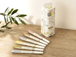 Zestaw dwustronnych zakreślaczy Mildliner Fragrance - Zebra - 6 szt.