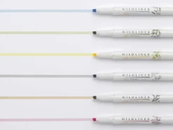 Zestaw dwustronnych zakreślaczy Mildliner Fragrance - Zebra - 6 szt.