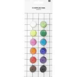 Zestaw farb akrylowych Acrylini Essentials - Rico Design - 12 x 3,5 ml