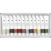 Zestaw farb akrylowych ART Earthy Colors - Rico Design - 12 kolorów x 12 ml