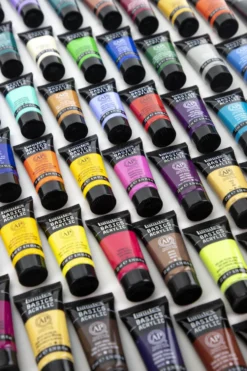 Zestaw farb akrylowych Basics Acrylic - Liquitex - 48 kolorów x 22 ml