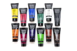 Zestaw farb akrylowych Basics Acrylic - Liquitex - 12 kolorów x 22 ml