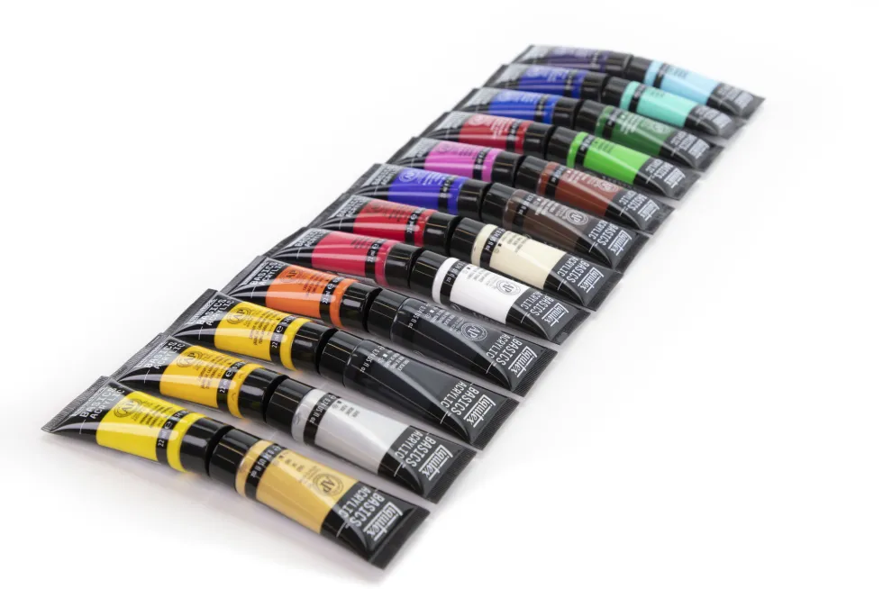 Zestaw farb akrylowych Basics Acrylic - Liquitex - 24 kolory x 22 ml