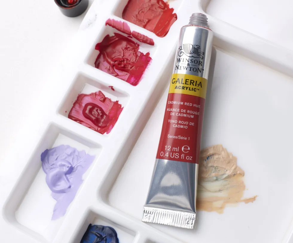 Zestaw farb akrylowych Galeria - Winsor & Newton - 12 ml x 10 szt.