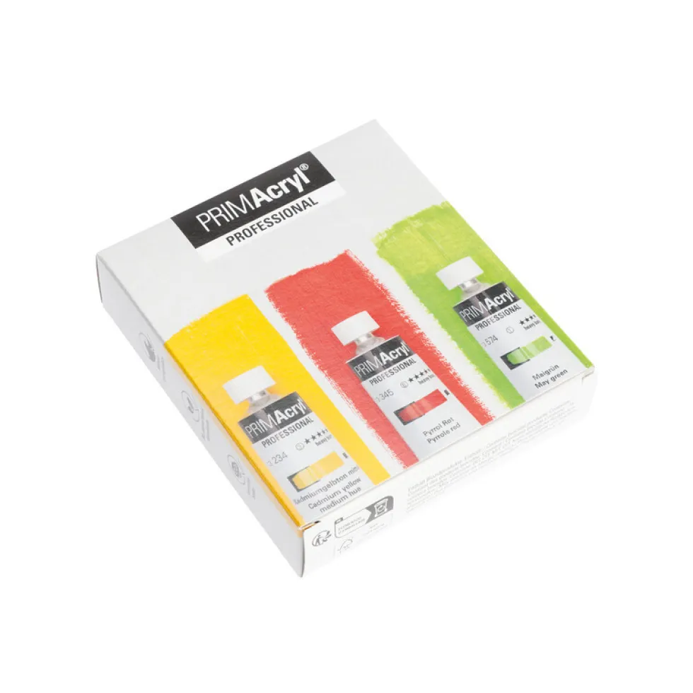 Zestaw farb akrylowych PRIMAcryl - Schmincke - 3 x 35 ml