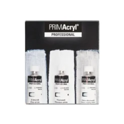 Zestaw farb akrylowych PRIMAcryl White Shades - Schmincke - 3 x 35 ml