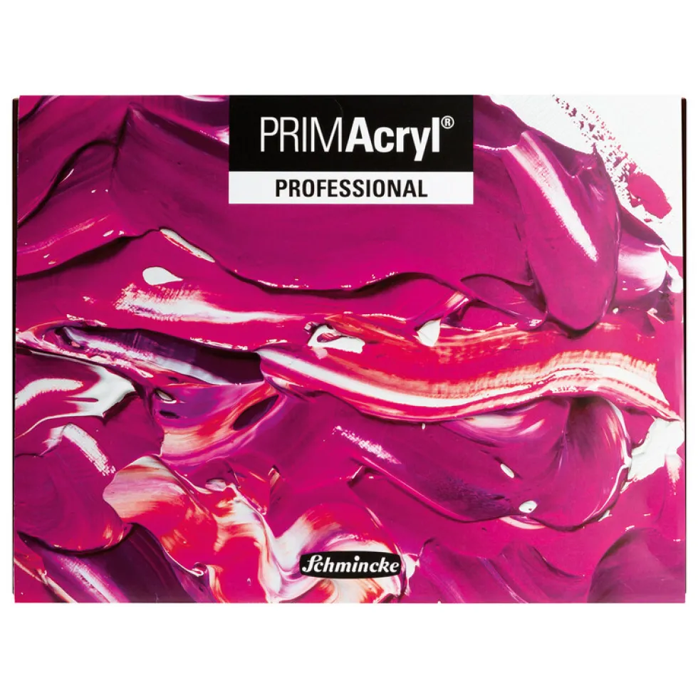 Zestaw farb akrylowych PRIMAcryl w walizce - Schmincke - 10 x 35 ml