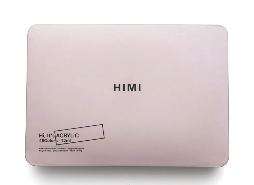 Zestaw farb akrylowych Twin Cup - HIMI - Pearl Pink 48 szt.
