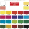 Zestaw farb akrylowych w tubkach - Amsterdam - 24 kolory x 20 ml