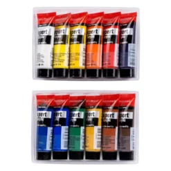 Zestaw farb akrylowych w tubkach Expert - Amsterdam - 12 kolorów x 20 ml