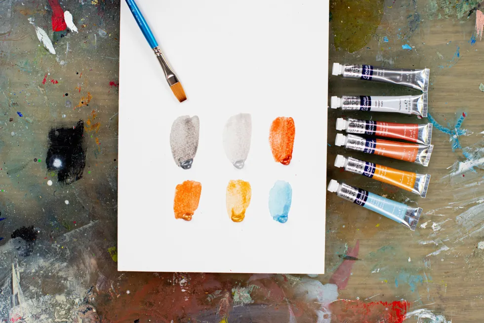 Zestaw farb akwarelowych Cotman Metallic - Winsor & Newton - 8 kolorów