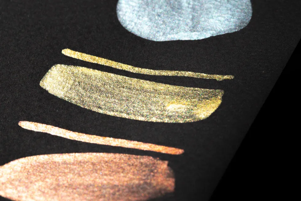 Zestaw farb akwarelowych Cotman Metallic - Winsor & Newton - 8 kolorów